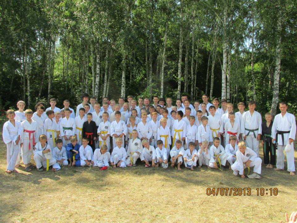 Учебно-тренировочный сбор в урочище Зеленый Гай (2013г)