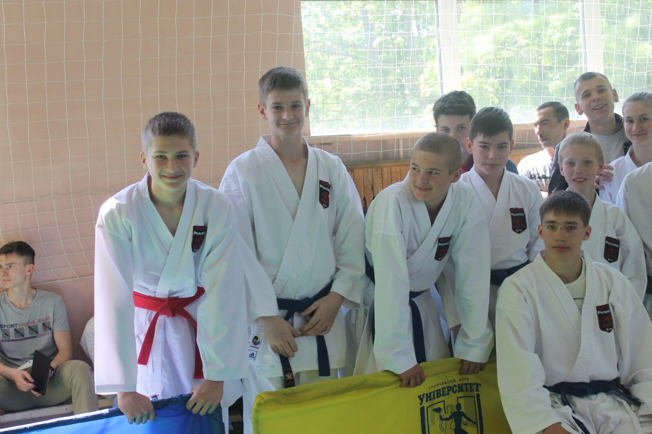 Результаты выступления «Прогресса» на чемпионате Сумской области по каратэ WKF
